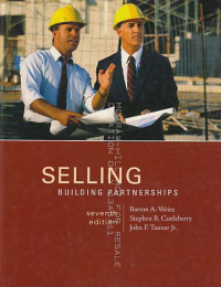Image of SELLING; Building Partnerships