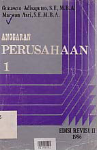 ANGGARAN PERUSAHAAN JILID 1