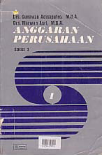 Image of ANGGARAN PERUSAHAAN (Buku 1)