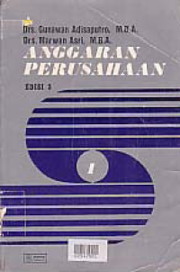 ANGGARAN PERUSAHAAN (Buku 1)