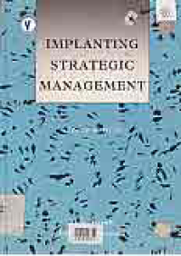 Image of IMPLANTING STRATEGIC MANAGEMENT