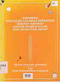 Image of PEDOMAN PENYAJIAN LAPORAN KEUANGAN DEBITUR BAPINDO SEKTOR PERHUBUNGAN JASA ANGKUTAN DARAT