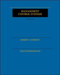 MANAGEMENT CONTROL SYSTEMS