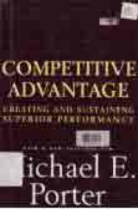Image of COMPETITIVE ADVANTAGE: Creating & Sustaining Superior Performance