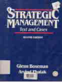 Image of STRATEGIC MANAGEMENT TEXT AND CASES