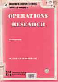 Image of OPERATION RESEARCH THEORY AND PROBLEM