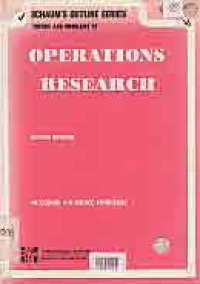 OPERATION RESEARCH THEORY AND PROBLEM