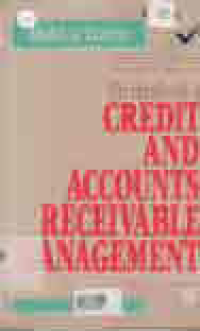 Image of THE HANDBOOK OF CREDIT AND ACCOUNTS RECEIVABLE MANAGEMENT