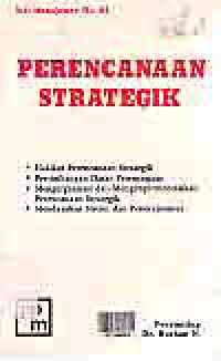 Image of PERENCANAAN STRATEGIK