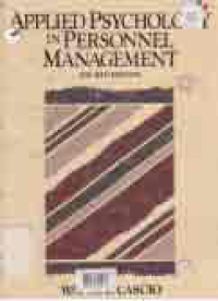 Image of APPLIED PSYCHOLOGY IN PERSONNEL MANAGEMENT