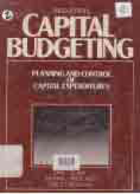 Image of CAPITAL BUDGETING PLANNING AND CONTROL OF CAPITAL EXPENDITURES