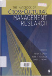 Image of THE HANDBOOK OF CROSS-CULTURAL MANAGEMENT RESEARCH