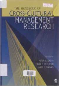 THE HANDBOOK OF CROSS-CULTURAL MANAGEMENT RESEARCH