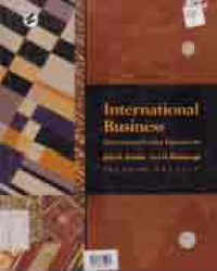Image of INTERNATIONAL BUSINESS; ENVIRONMENTS AND OPERATIONS