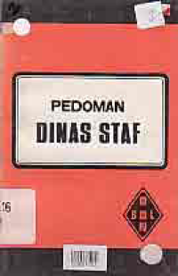 Image of PEDOMAN DINAS STAF