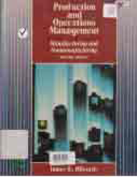 Image of PRODUCTION AND OPERATION MANAGEMENT MANUFACTURING AND NON MANUFACTURING