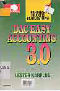 Image of PANDUAN PRAKTIS BERILUSTRASI DAC EASY ACCOUNTING 3.0