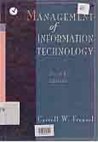 Image of MANAGEMENT OF INFORMATION TECHNOLOGY