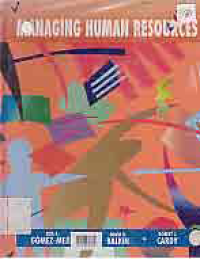 Image of MANAGING HUMAN RESOURCES