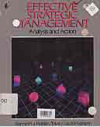 Image of EFFECTIVE STRATEGIC MANAGEMENT; ANALYSIS AND ACTION