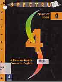 SPECTRUM 4; A COMMUNICATIVE COURSE IN ENGLISH (STUDENT BOOK)