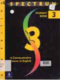 SPECTRUM 3; A Communicative Course In English; Student Edition