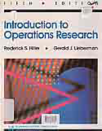 Image of INTRODUCTION TO OPERATION RESEARCH