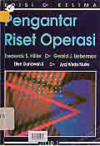Image of PENGANTAR RISET OPERASI