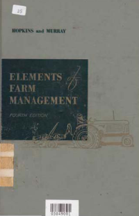 ELEMENT OF FARM MANAGEMENT