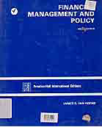 Image of FINANCIAL MANAGEMENT AND POLICY