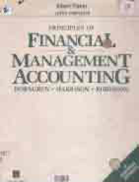 PRINCIPLES OF FINANCIAL AND MANAGEMENT ACC.