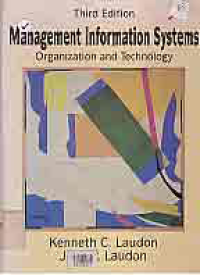 MANAGEMENT INFORMATION SYSTEMS; ORGANIZATION AND TECHNOLOGY