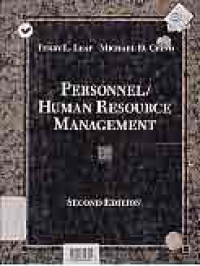 Image of PERSONNEL/HUMAN RESOURCE MANAGEMENT