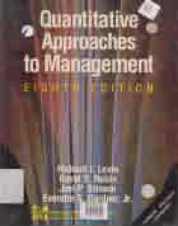 Image of QUANTITATIVE APPROACHES TO MANAGEMENT
