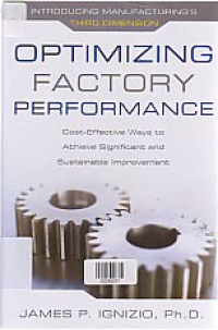 OPTIMIZING FACTORY PERFORMANCE