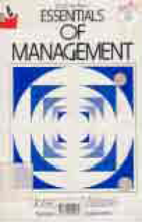 Image of ESSENTIAL OF MANAGEMENT