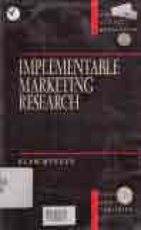 Image of IMPLEMENTABLE MARKETING RESEARCH