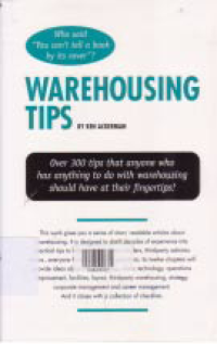 Image of WAREHOUSING TIPS