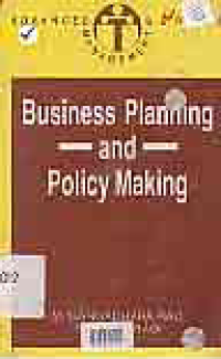 Image of BUSINESS PLANNING AND POLICY MAKING