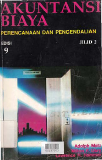 Image of AKUNTANSI BIAYA PERENCANAAN DAN PENGENDALIAN (Jilid 2)
