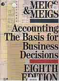 Image of ACCOUNTING THE BASIS FOR BUSINESS DECISION