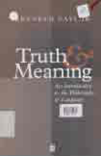 Image of TRUTH MEANING