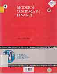 Image of MODERN CORPORATE FINANCE