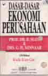 Image of DASAR-DASAR EKONOMI PERUSAHAAN