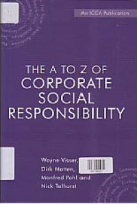 Image of THE A TO Z OF CORPORATE SOCIAL RESPONSIBILITY