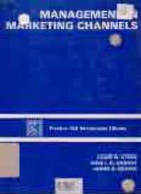 Image of MANAGEMENT IN MARKETING CHANNELS