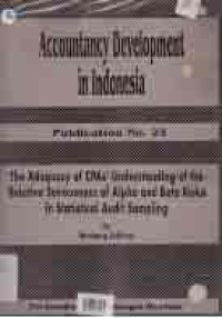 ACCOUNTANCY DEVELOPMENT IN INDONESIA PUBLICATION NO 23