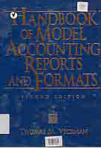 Image of HANDBOOK OF MODEL ACCOUNTING REPORTS AND FORMATS