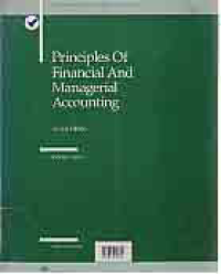 PRINCIPLES OF FINANCIAL AND MANAGERIAL ACCOUNTING