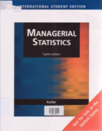 Image of MANAGERIAL STATISTICS + CD